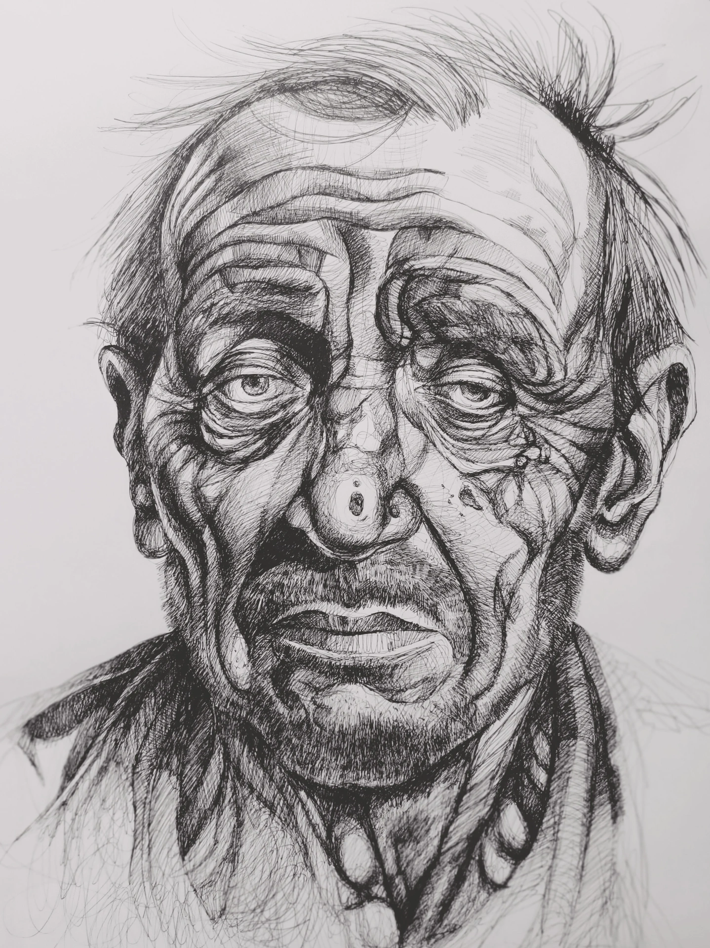 Portret starszego mężczyzny